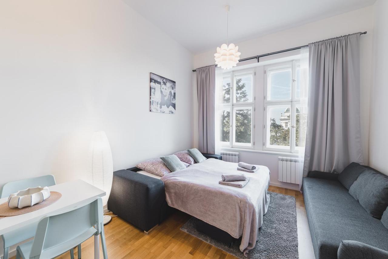Bellevue Apartment Prag Exterior foto