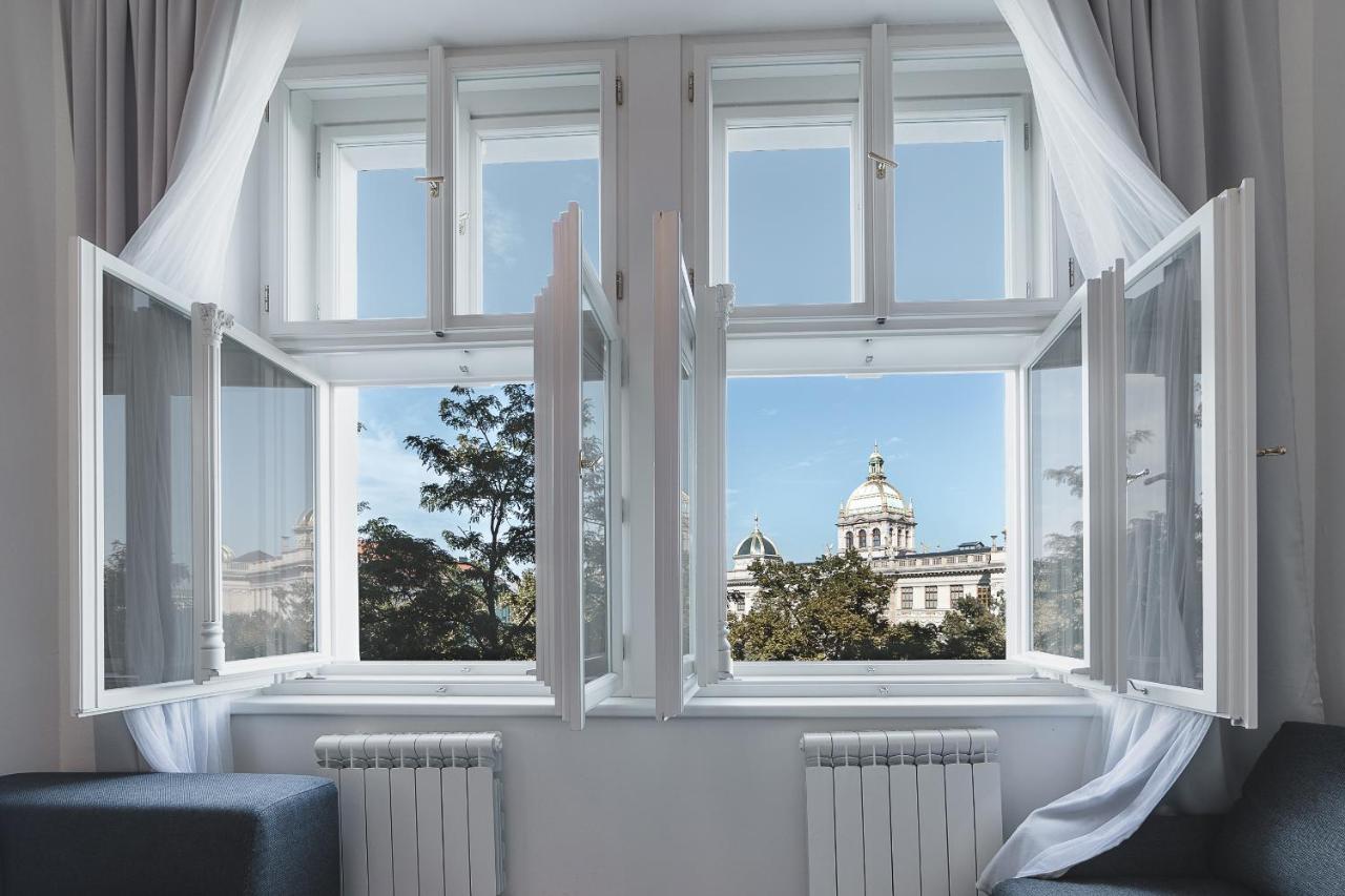 Bellevue Apartment Prag Exterior foto